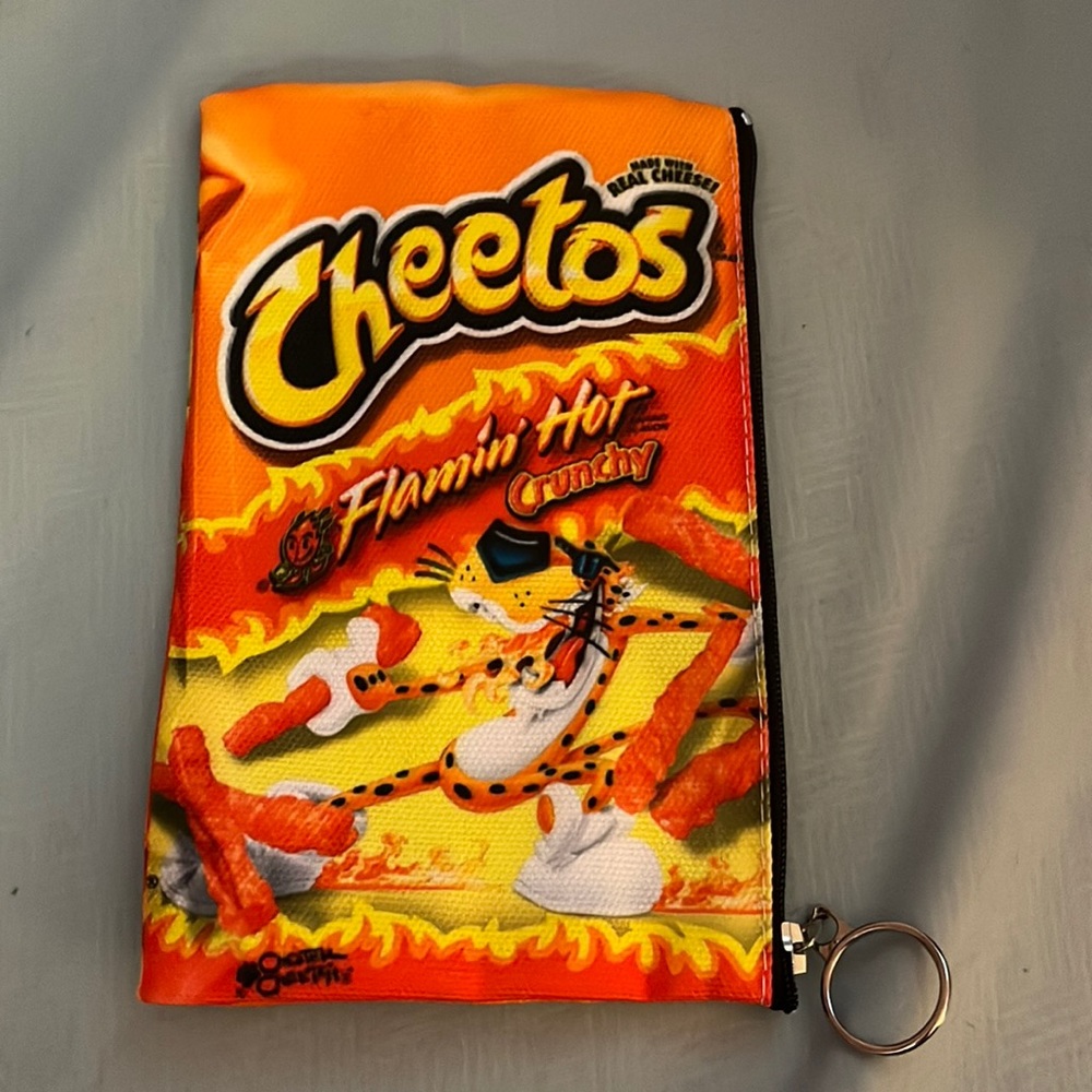 Cheetos Zipper Coin Money Wallet Pouch